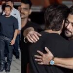 SRK hugs Salman on his birthday leaving fans overwhelmed.