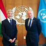 India’s External Affairs Minister S. Jaishankar met with United Nations General Assembly President Csaba Korosi at the United Headquarters in New York on Tuesday, December 13, 2022. (Photo Source: Jaishankarâs tweet)