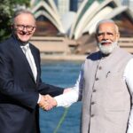 Sydney: Prime Minister Narendra Modi and Australian Prime Minister Anthony Albanese, in Sydney, Wednesday, May 24, 2023. (Photo:IANS/PIB)